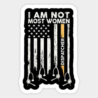 Dispatcher Flag Sticker